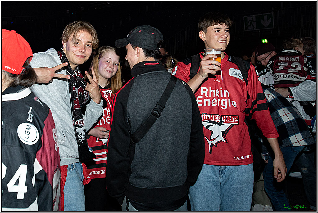 PENNY DEL;  Koelner Haie Saisonabschlussfeier; Koeln, 22.04.2022